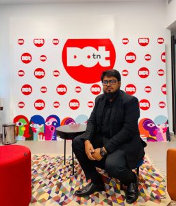 The Dot (Digital Innovation Hub) Tunisia (The 1st Digital Innovation Hub in Tunisia), focusing on its mission and impact on the entrepreneurial ecosystem.